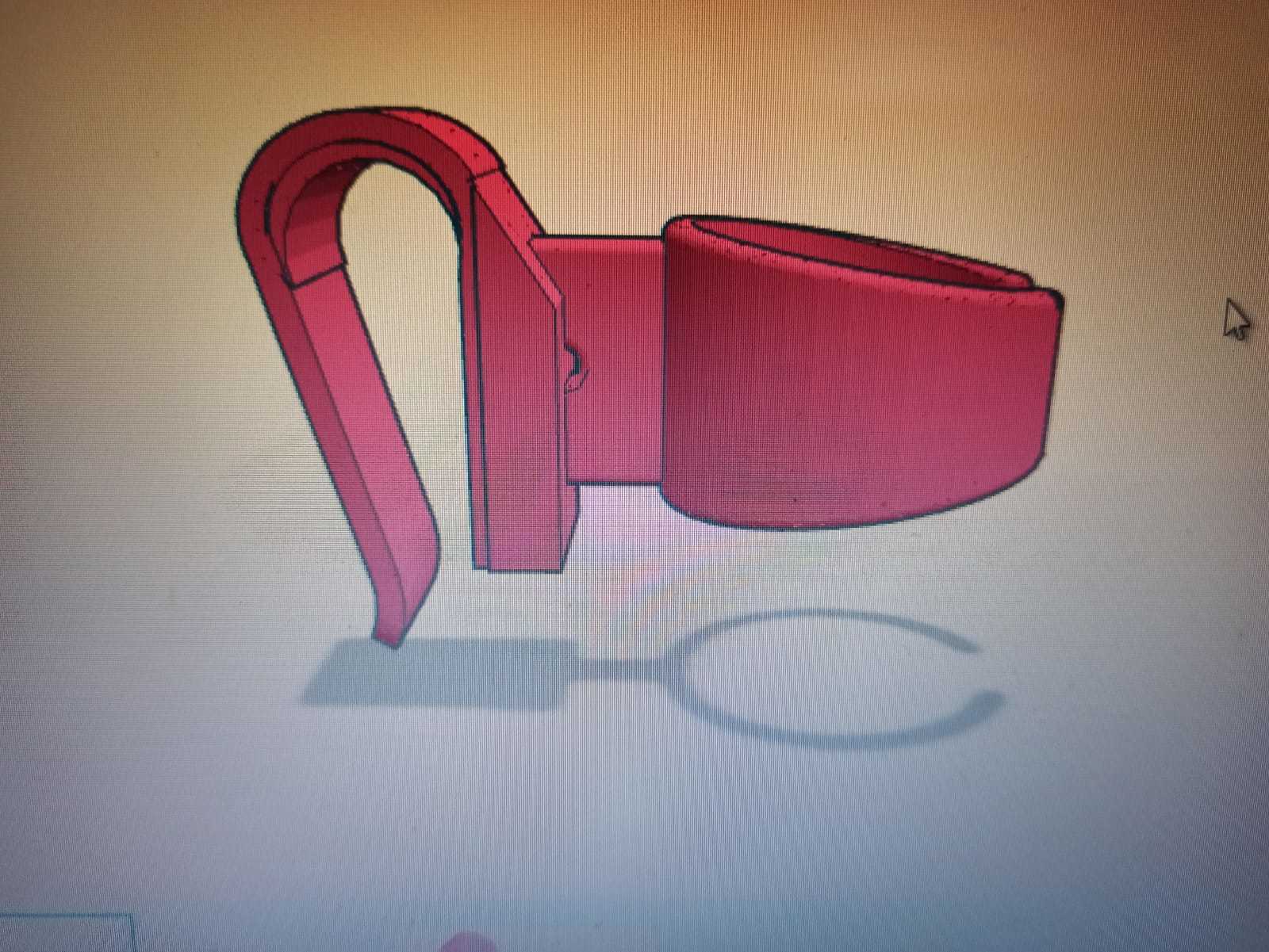 STL file MIC Holder Wireless microphone holder・3D printer design to